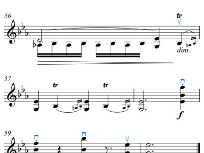 开塞曲15 - 后倚音